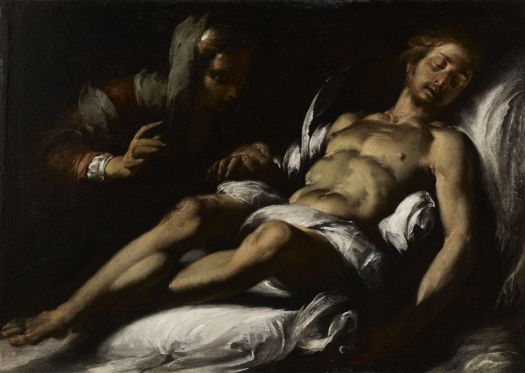Detail of Pietà, ca 1619 by Anonymous
