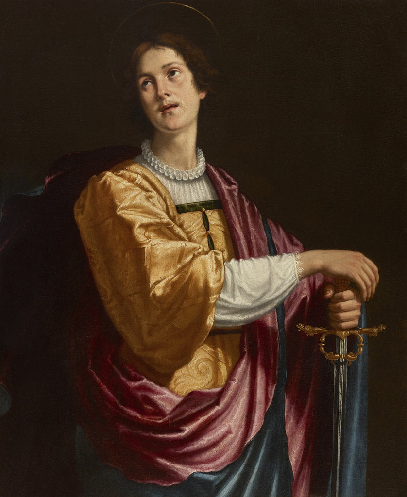 Detail of Saint Julian, c. 1615 by Anonymous