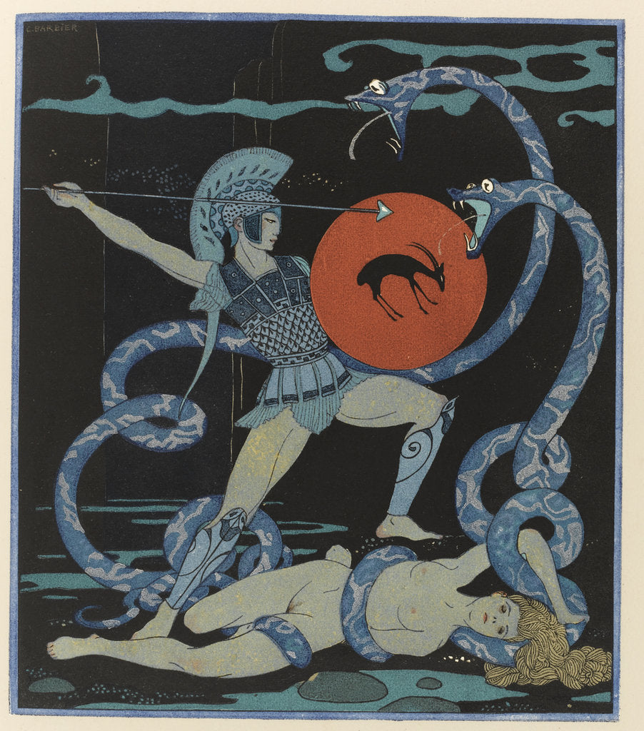 Detail of Illustration for Les chansons de Bilitis by Pierre Louÿs, 1922 by Anonymous