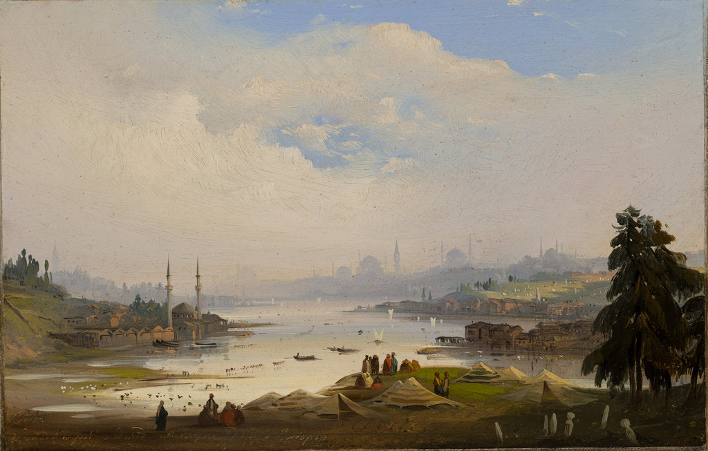 Detail of View of the Constantinople, 1843 by Anonymous