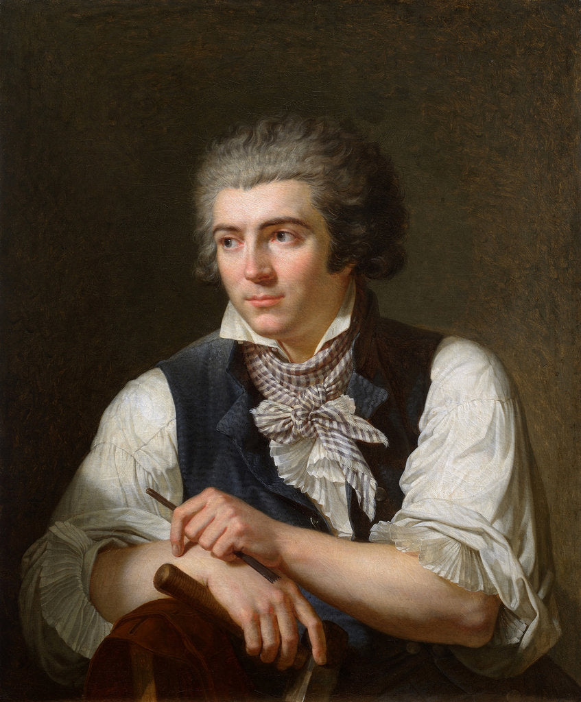 Detail of Portrait of the Sculptor Barthélémy Corneille by Anonymous