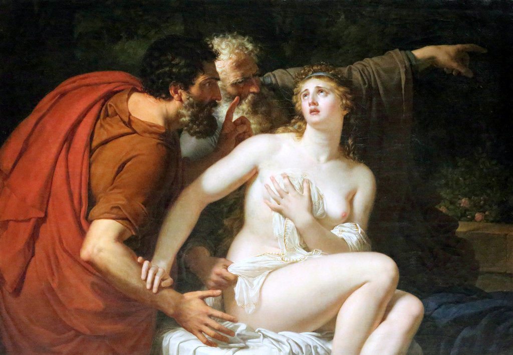 Detail of Susanna and the Elders, 1791 by Anonymous