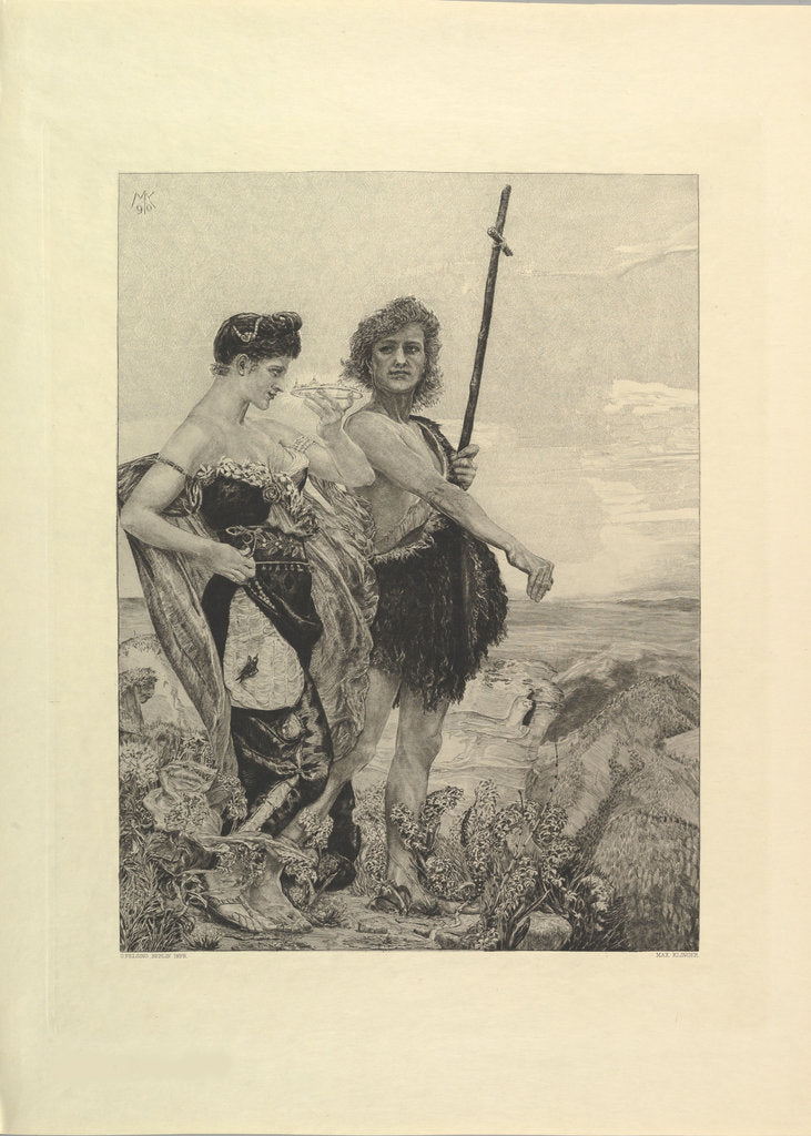 Detail of Temptation by Anonymous