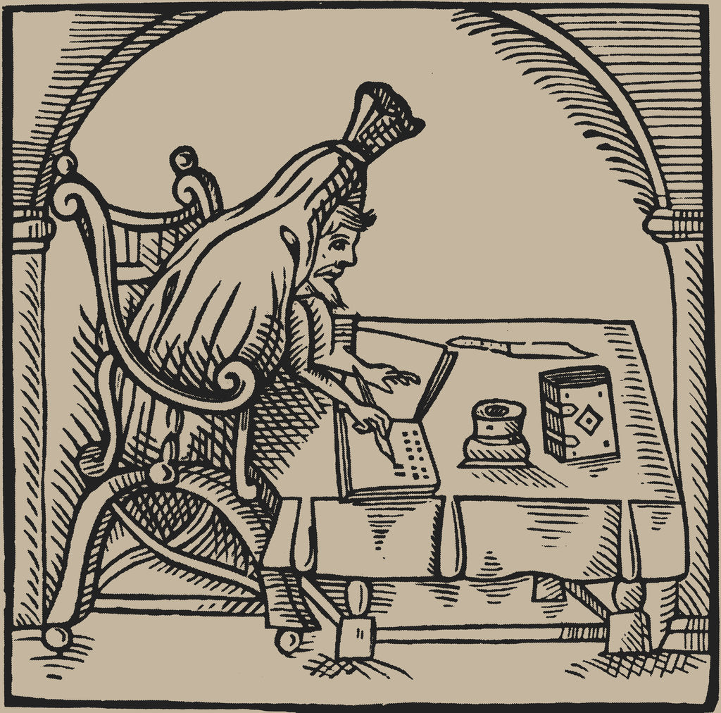 Detail of Robert Greene From Greene in Conceipt by John Dickenson, 1598 by Anonymous