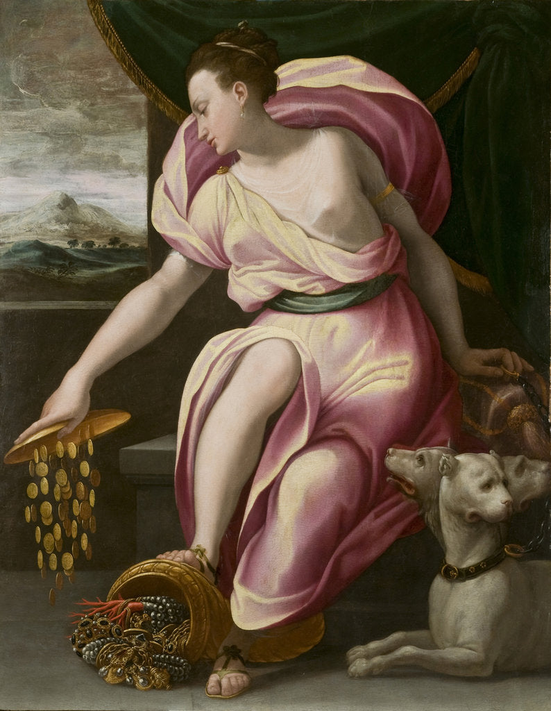 Detail of Proserpina, c. 1565 by Anonymous