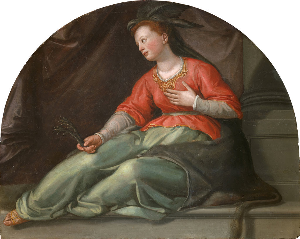 Detail of La Fatica, 1582-1585 by Anonymous