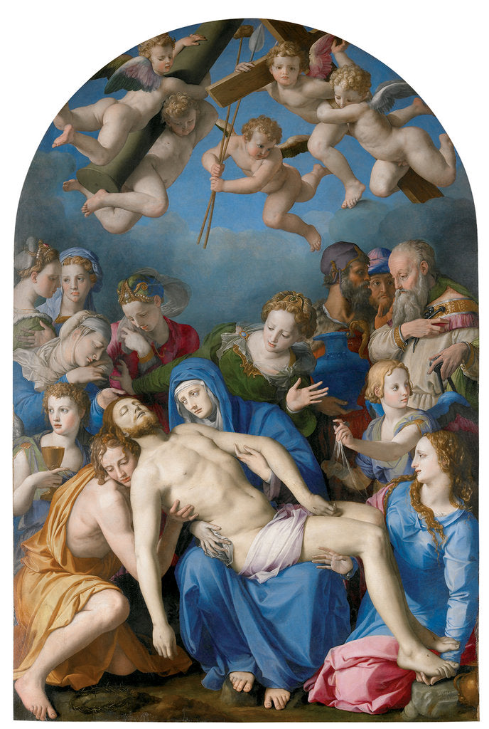 Detail of The Descent from the Cross, c. 1544 by Anonymous