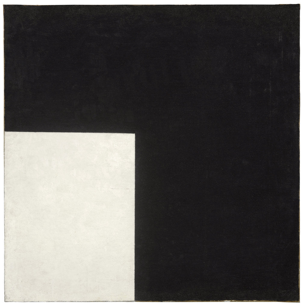 Detail of Black and White. Suprematist Composition, 1915 by Anonymous