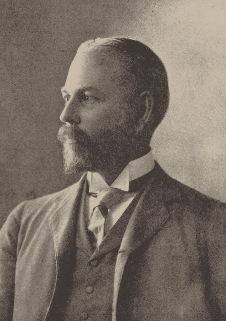 Detail of Portrait of Ernest Fenollosa, c. 1890 by Anonymous