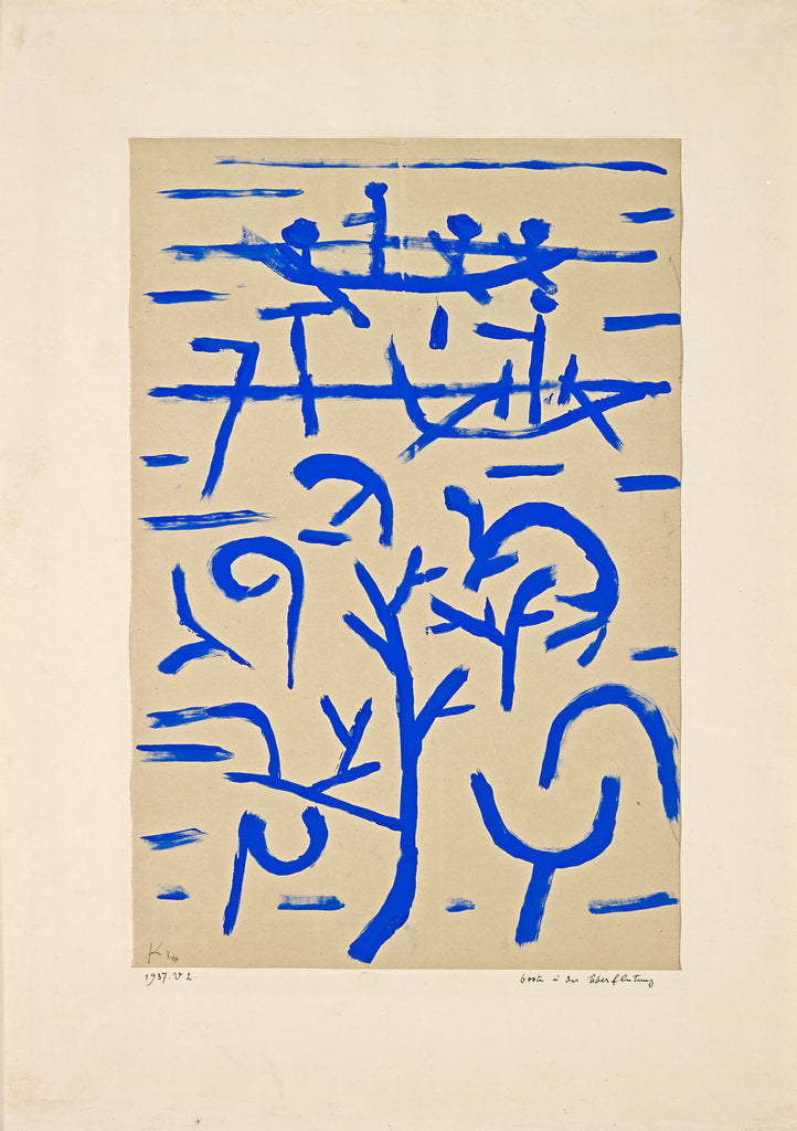 Detail of Boats in the flood (Boote in der Überflutung), 1937 by Anonymous