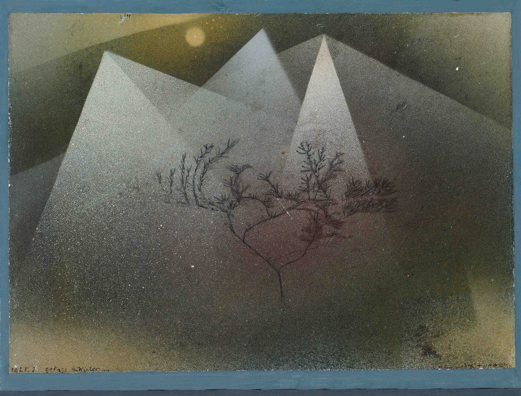 Detail of Mountains in Winter (Gebirge im Winter), 1925 by Anonymous