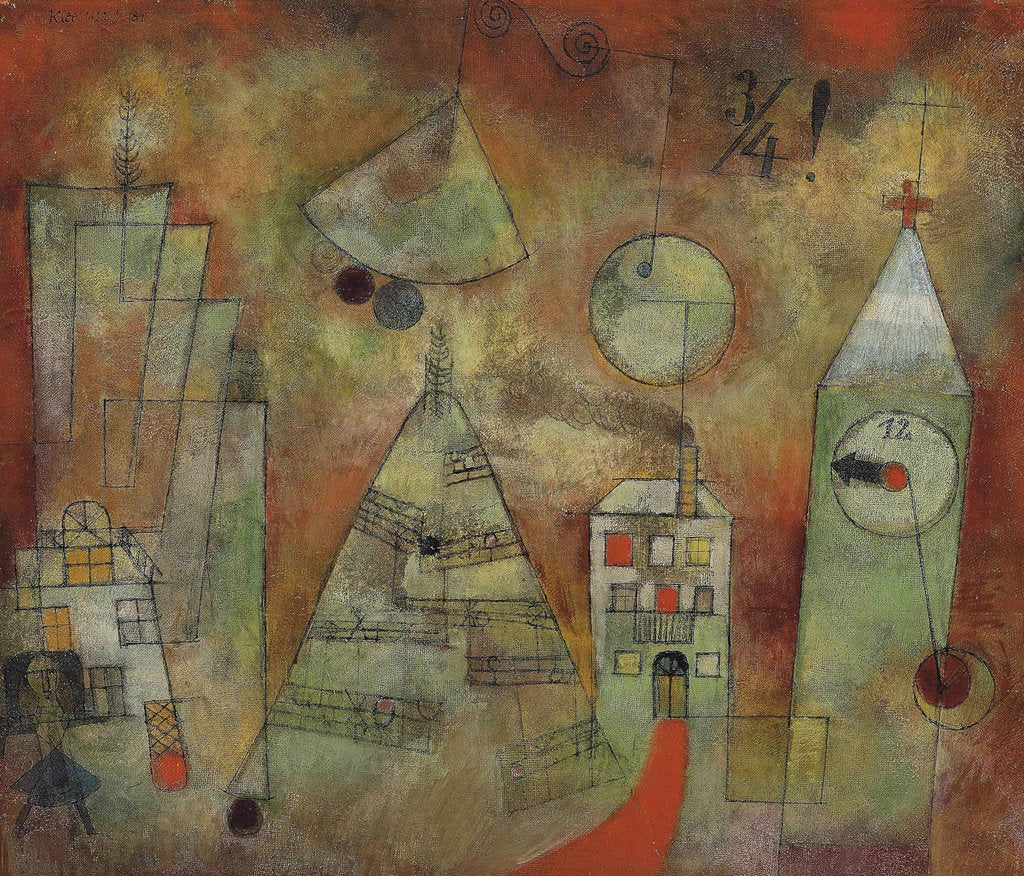 Detail of Fateful Hour at Quarter to Twelve (Schicksalstunde um Dreiviertel Zwölf), 1922 by Anonymous