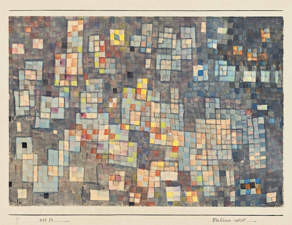 Detail of Glashäuser Viertel, 1927 by Anonymous