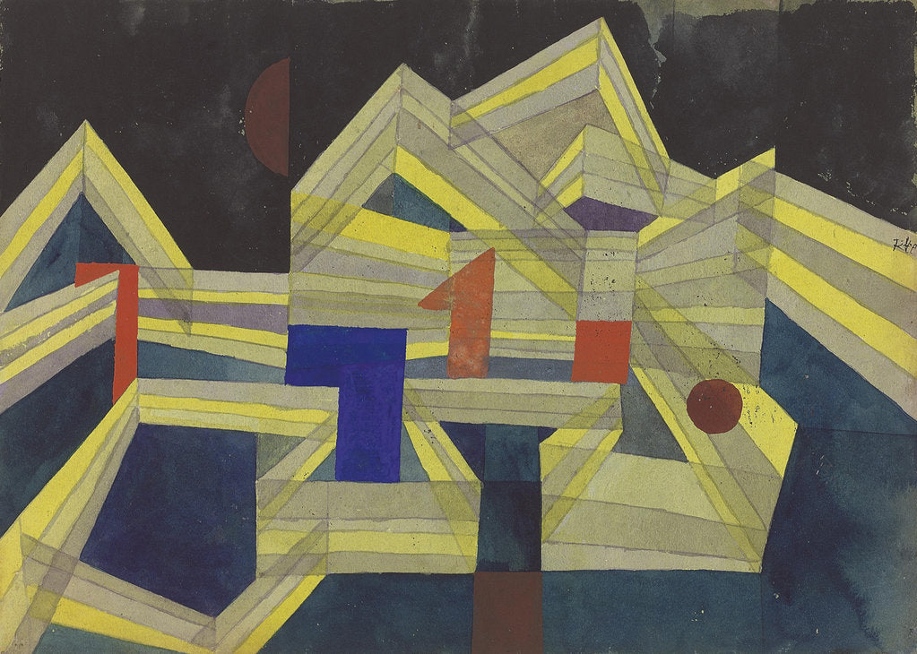 Detail of Architecture, transparent-structural, 1921 by Anonymous