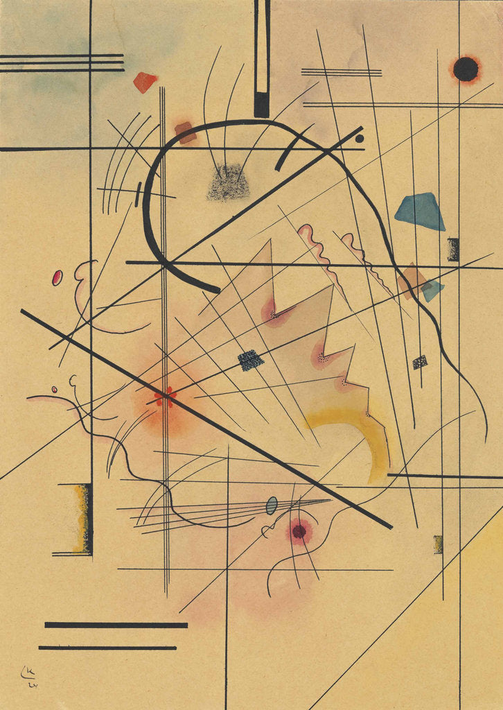 Detail of Dünner Druck, 1924 by Anonymous