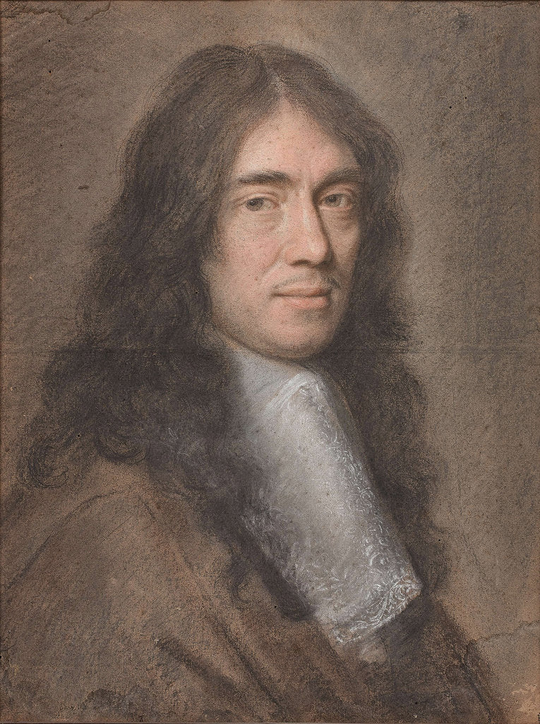 Detail of Portrait of Charles Perrault by Anonymous