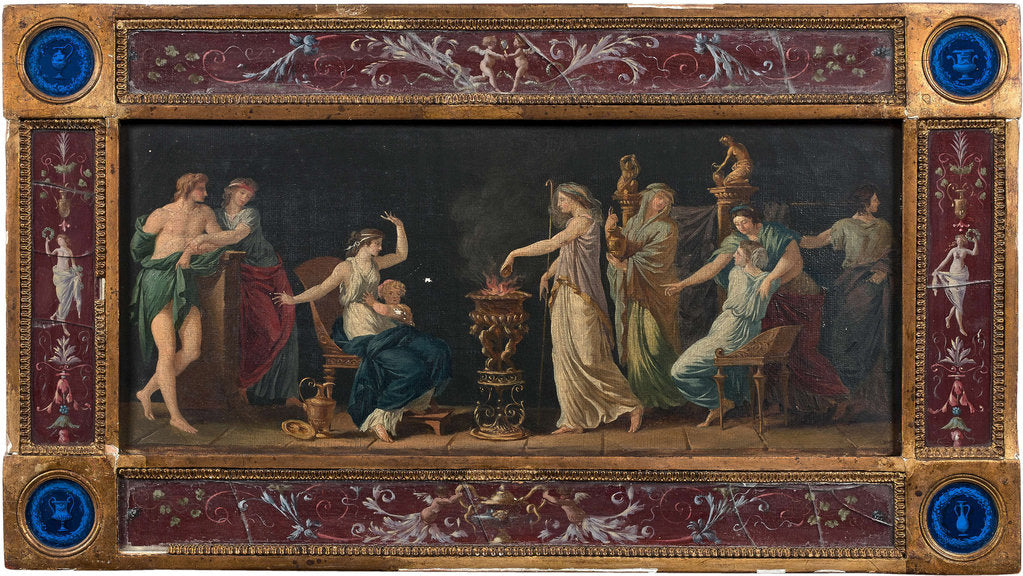 Detail of The Offering, Early 1780s by Anonymous