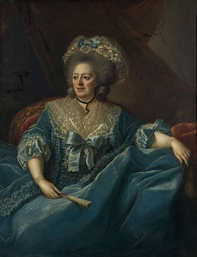 Detail of Portrait of Marie Louise Thérèse Victoire of France, 1786 by Anonymous