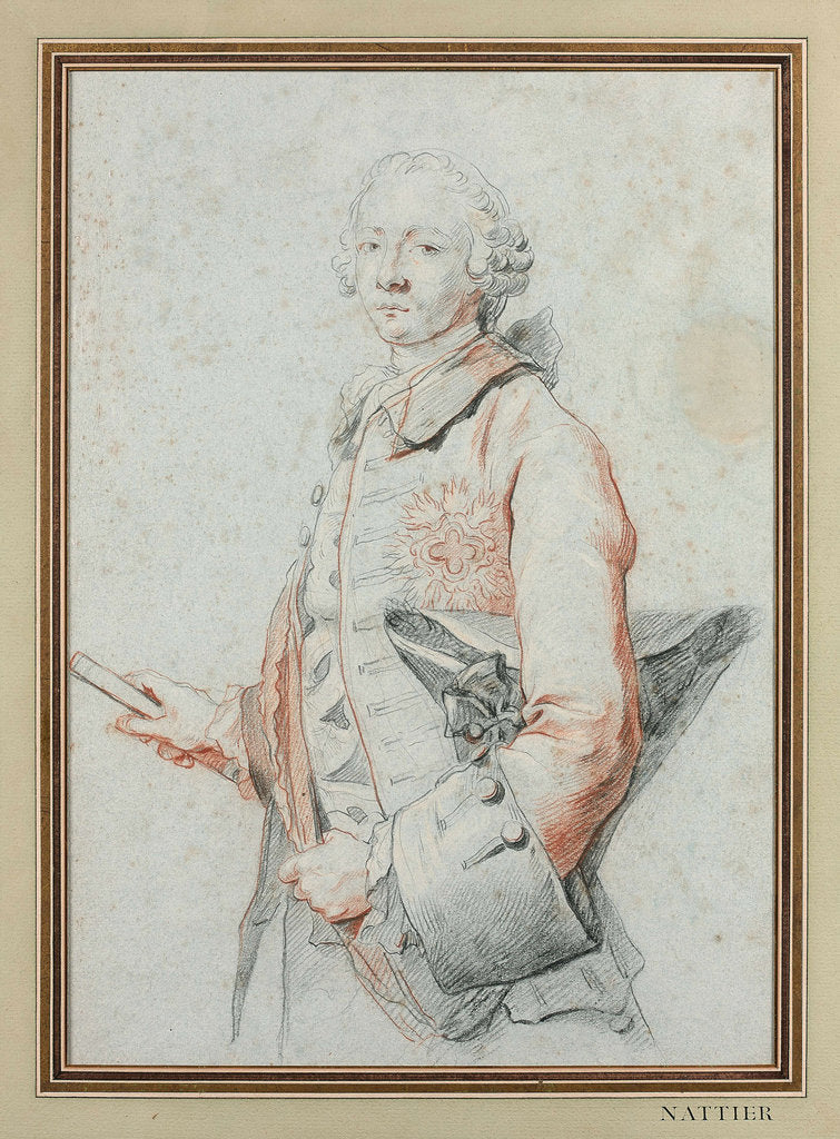 Detail of Portrait of King Victor Amadeus III of Sardinia by Anonymous