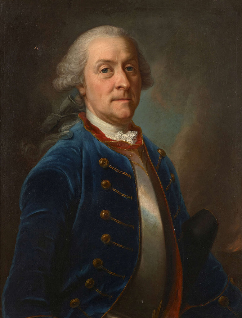 Detail of Portrait of Paul de Lessert, 1762 by Anonymous