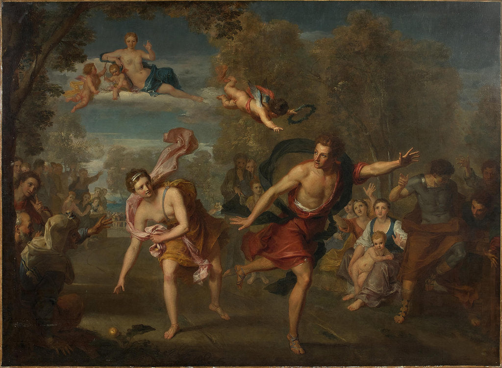 Detail of Atalanta and Hippomenes, 1727 by Anonymous