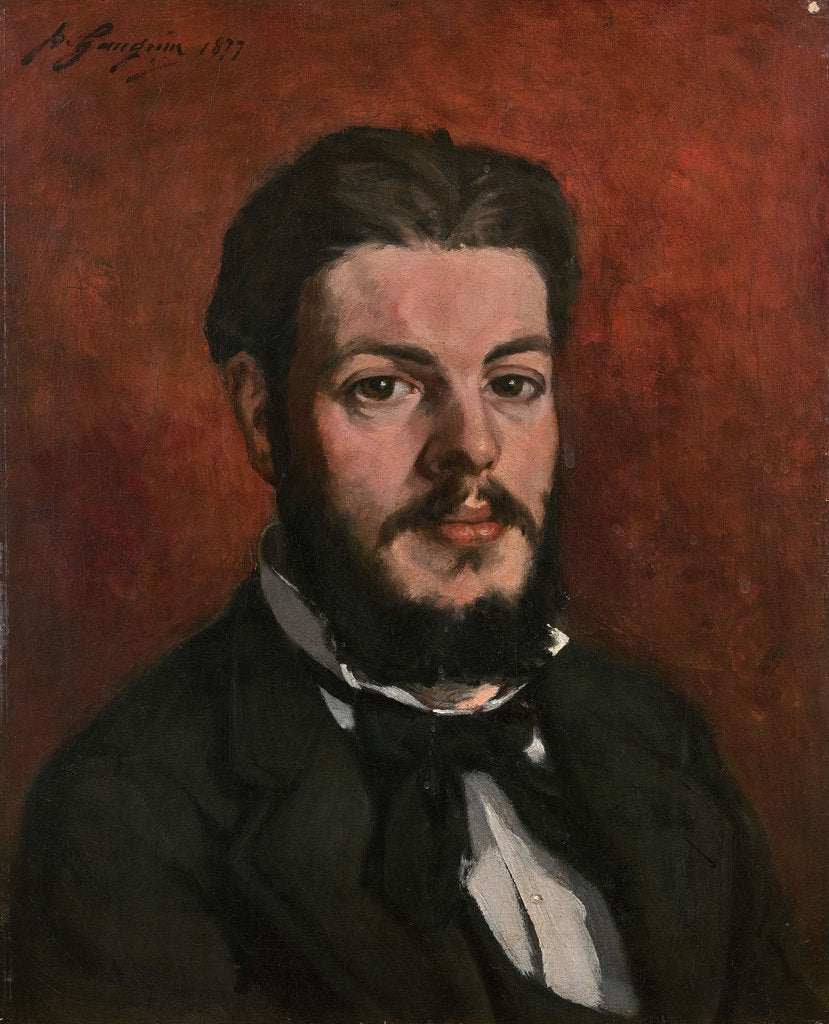 Detail of Portrait of Claude Antoine Charles Favre, 1877 by Anonymous