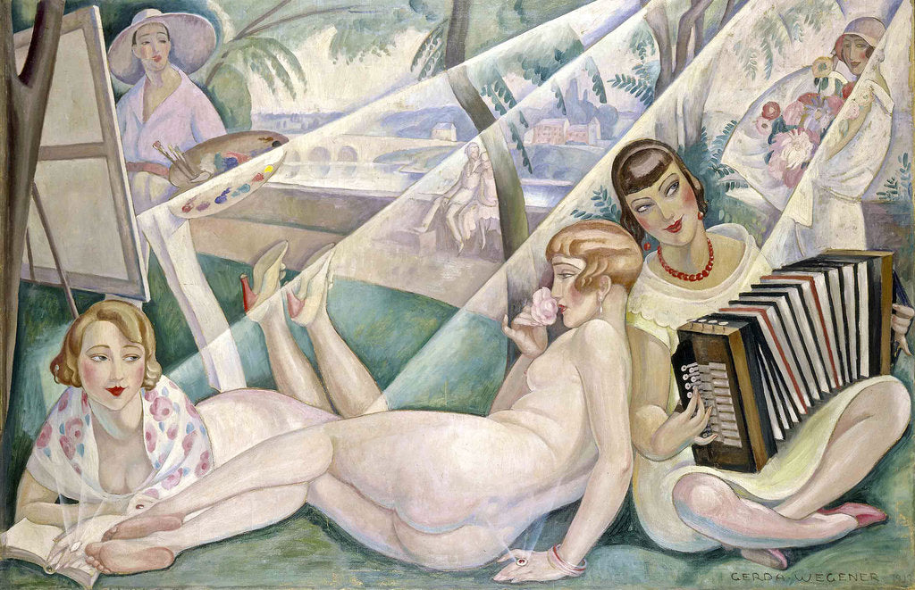 Detail of A Summer Day, 1927 by Anonymous