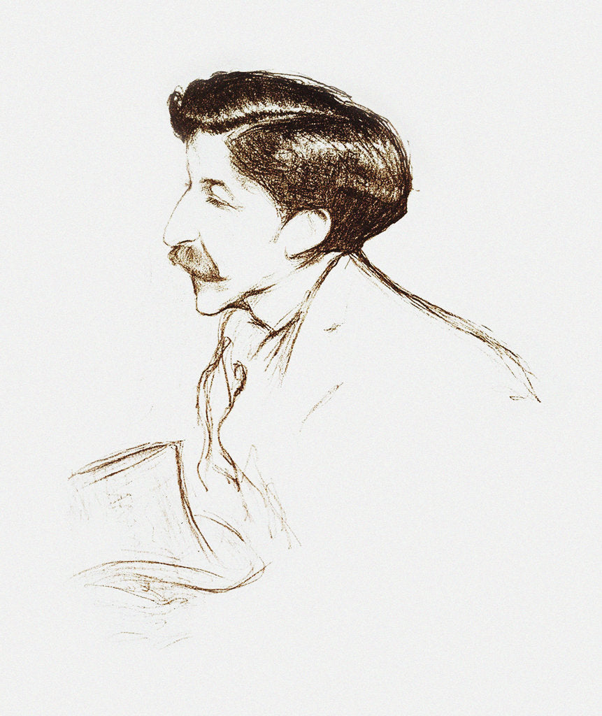 Detail of Portrait of Pierre Louÿs, 1901 by Anonymous