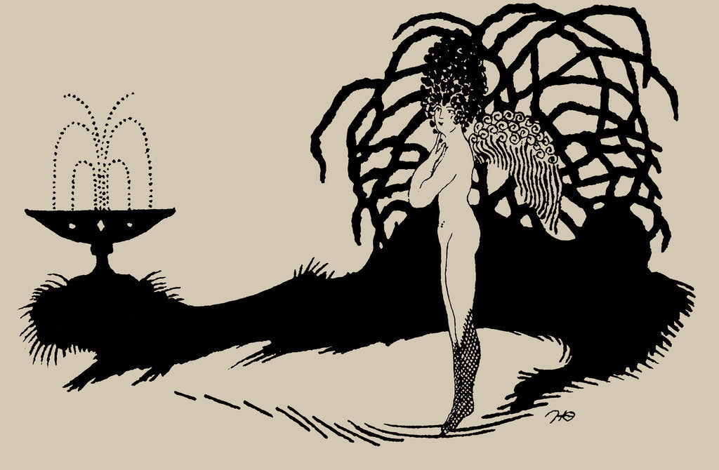 Detail of Illustration for the journal Zolotoe Runo (The Golden Fleece), 1900s by Anonymous