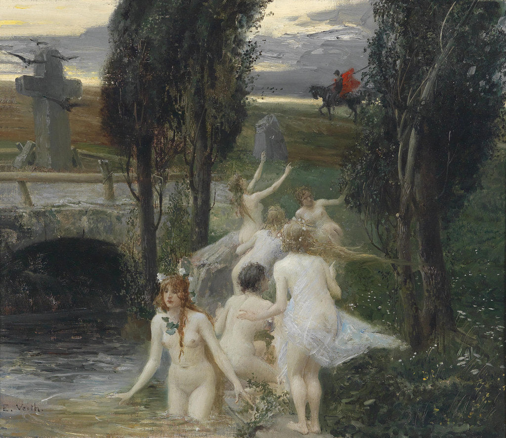 Detail of Nereids, c. 1925 by Anonymous