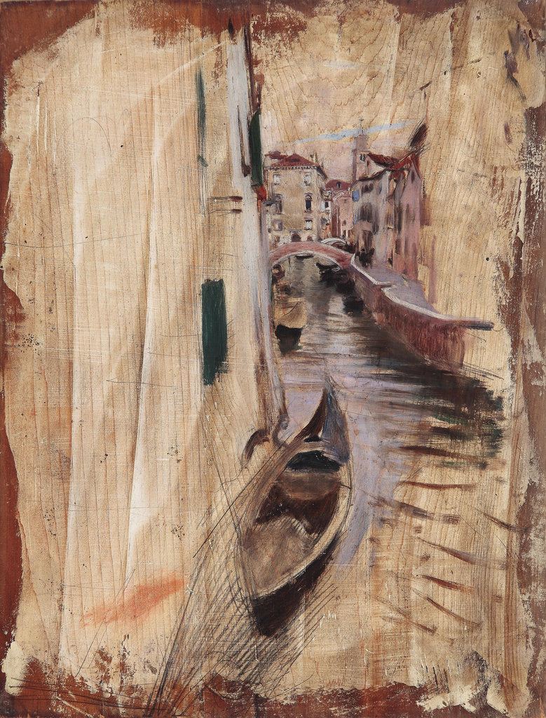 Detail of Venetian Canal by Anonymous