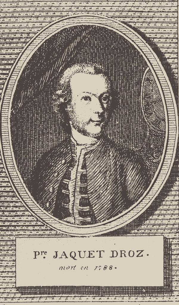 Detail of Pierre Jaquet-Droz by Anonymous
