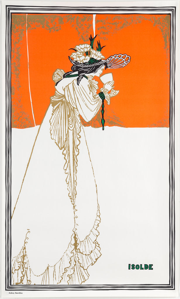 Detail of Isolde, 1890s by Anonymous