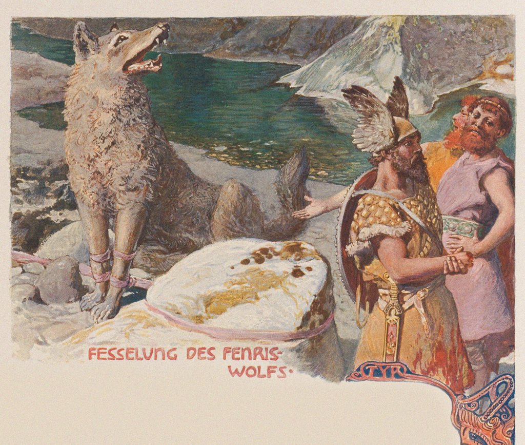 Detail of Binding of Fenris by Anonymous
