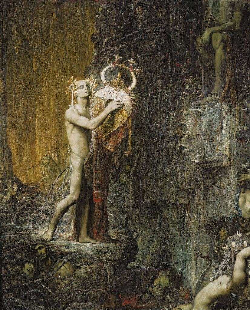 Detail of Orpheus in the Underworld, 1897 by Anonymous