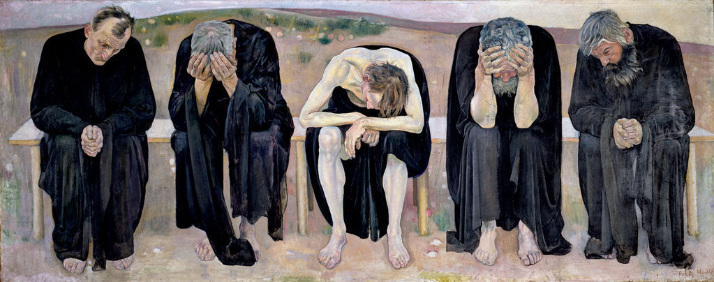 Detail of The Disappointed Souls (Les mes déçues), 1892 by Anonymous