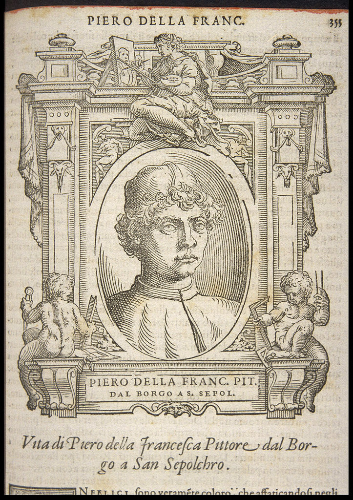 Detail of Piero della Francesca, ca 1568 by Anonymous