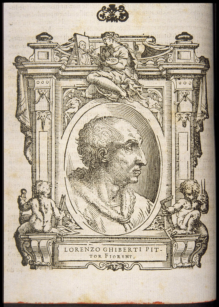 Detail of Lorenzo Ghiberti, ca 1568 by Anonymous