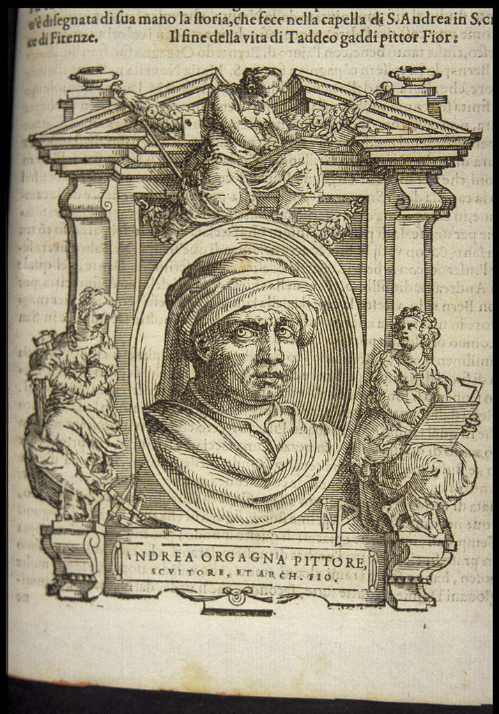 Detail of Orcagna, ca 1568 by Anonymous