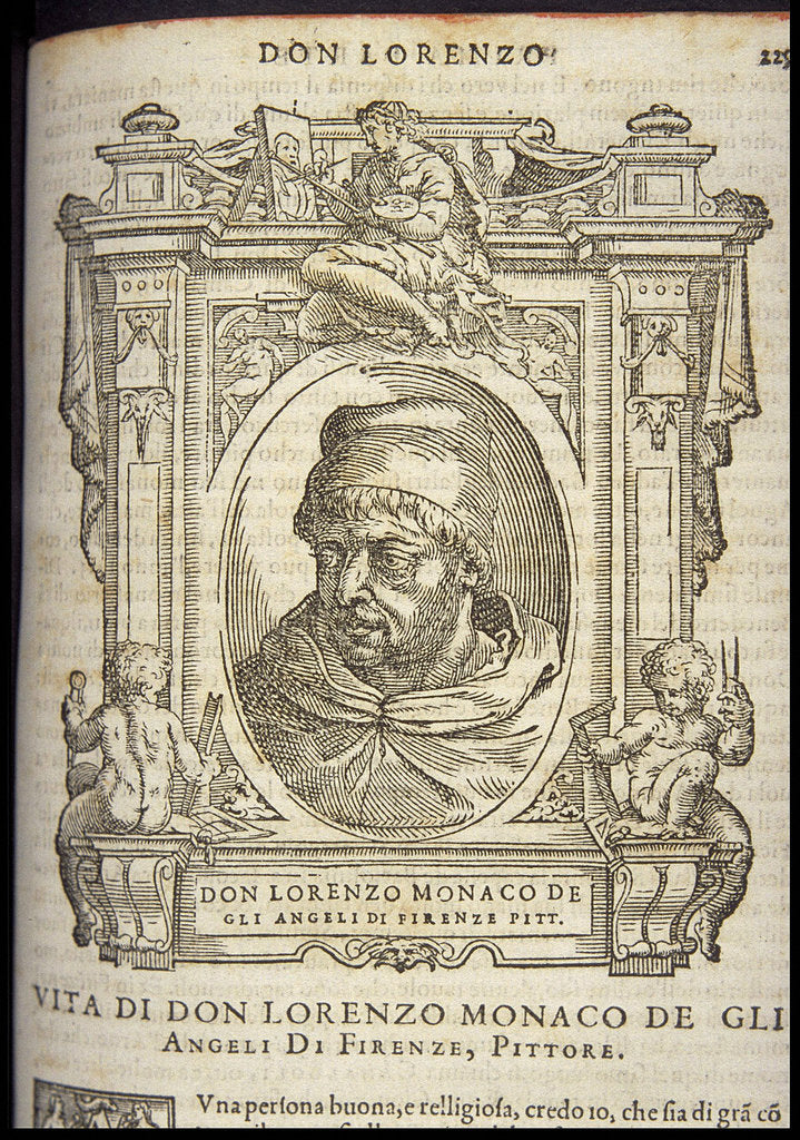 Detail of Lorenzo Monaco, ca 1568 by Anonymous