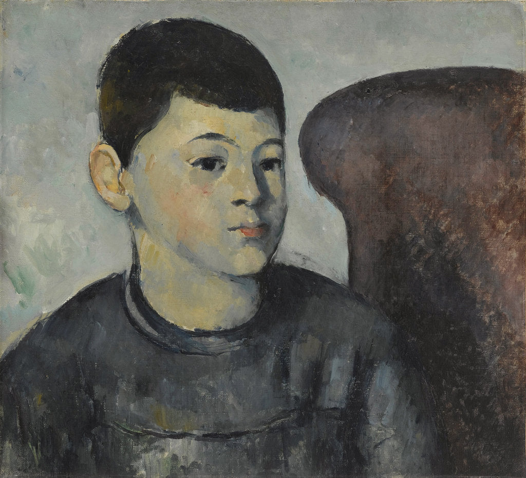 Detail of Portrait of the artists son, 1881-1882 by Anonymous