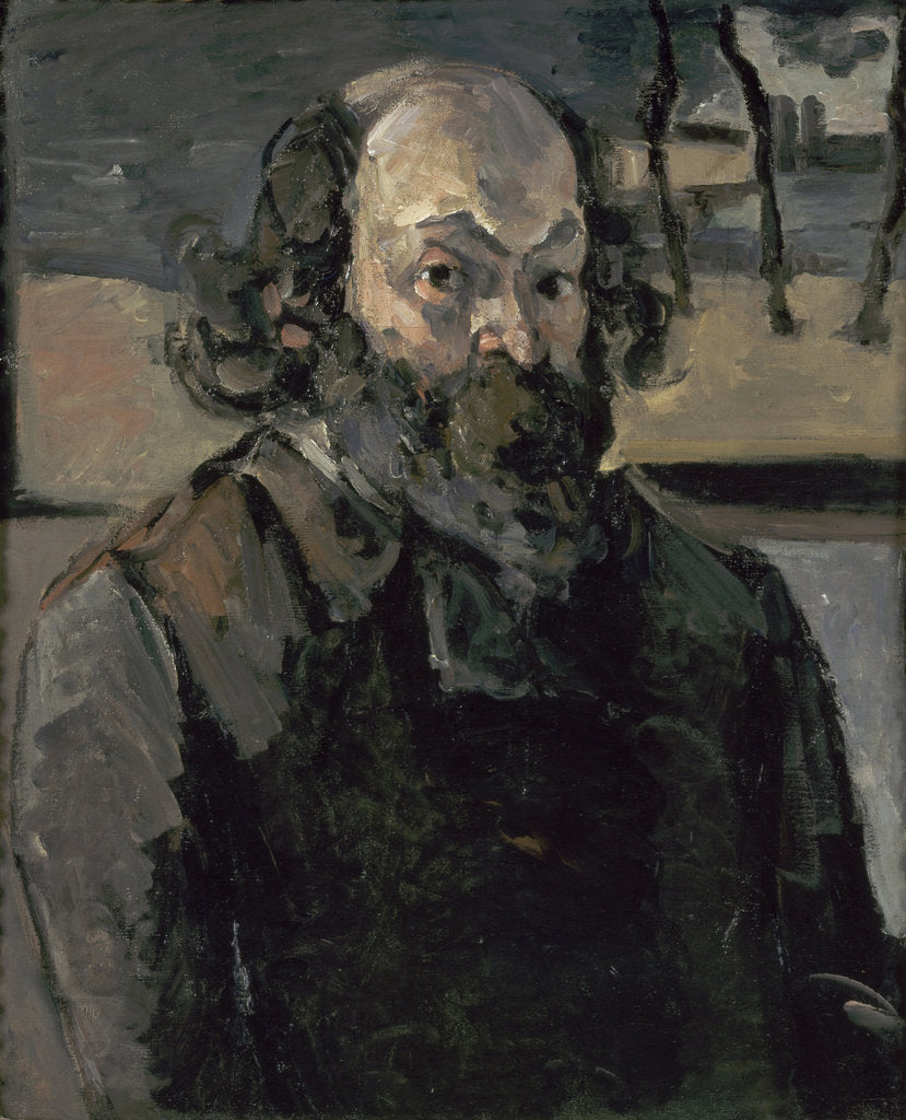Detail of Self-Portrait, c. 1875 by Anonymous