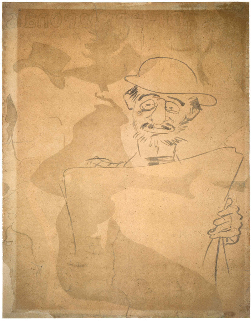 Detail of Self-Portrait, 1893 by Anonymous