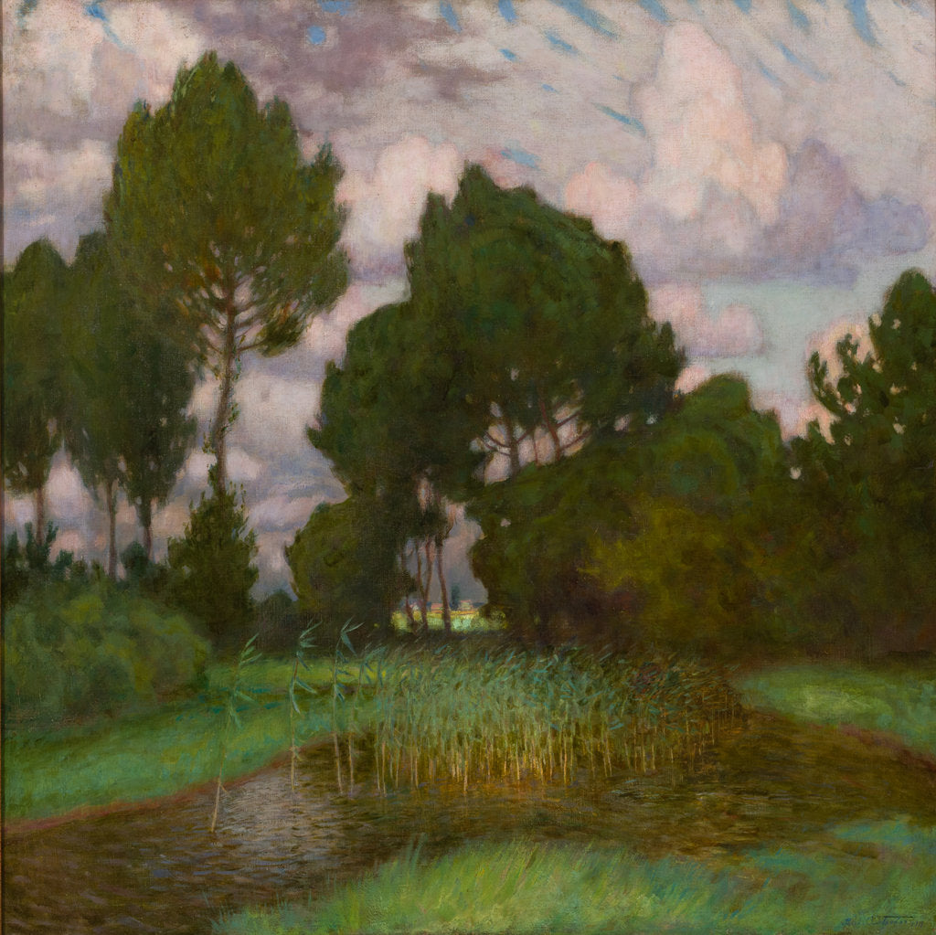 Detail of Landscape , 1911 by Anonymous