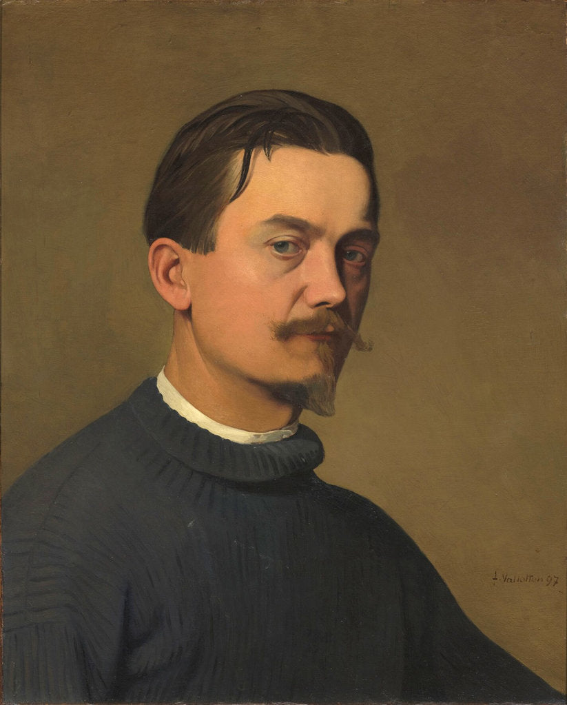 Detail of Self-Portrait, 1897 by Anonymous