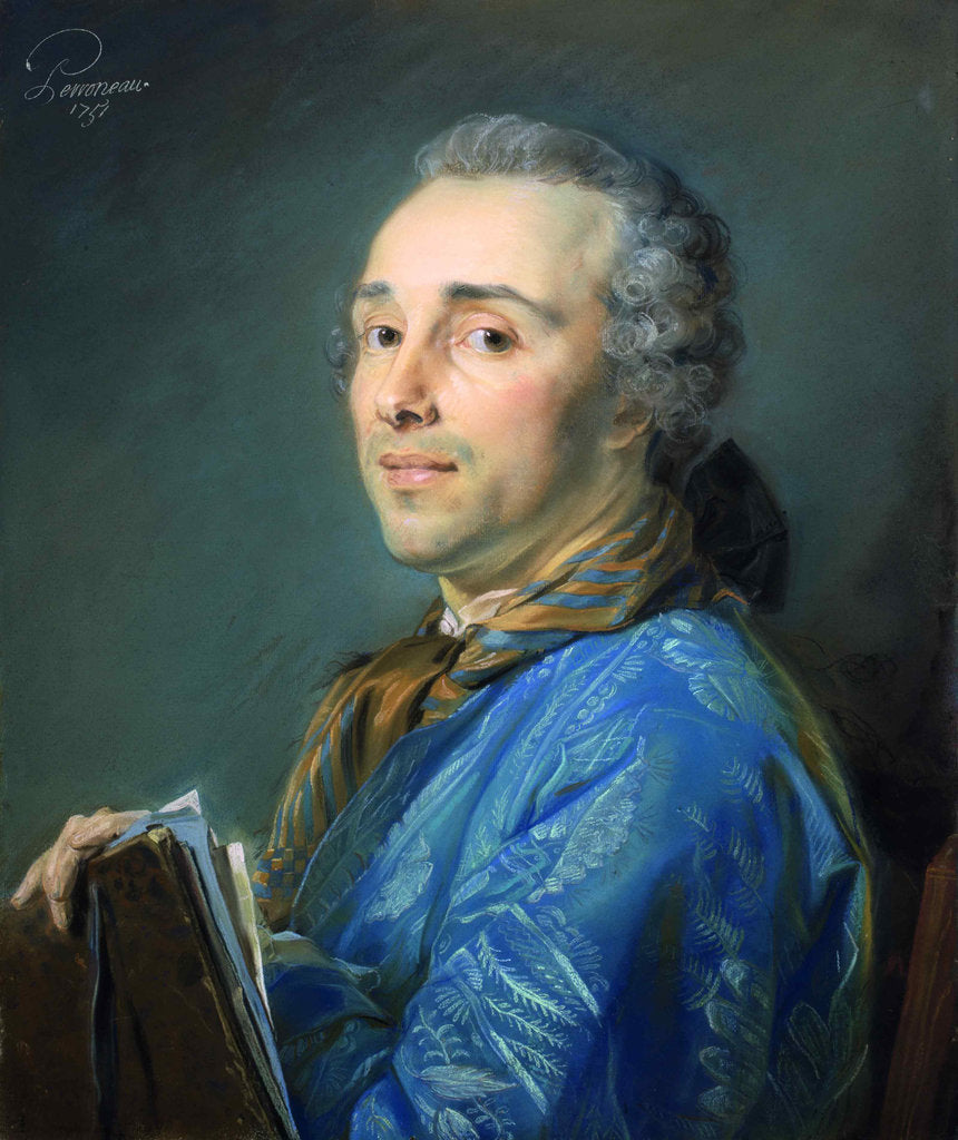 Detail of Portrait of Aignan-Thomas Desfriches, 1751 by Anonymous