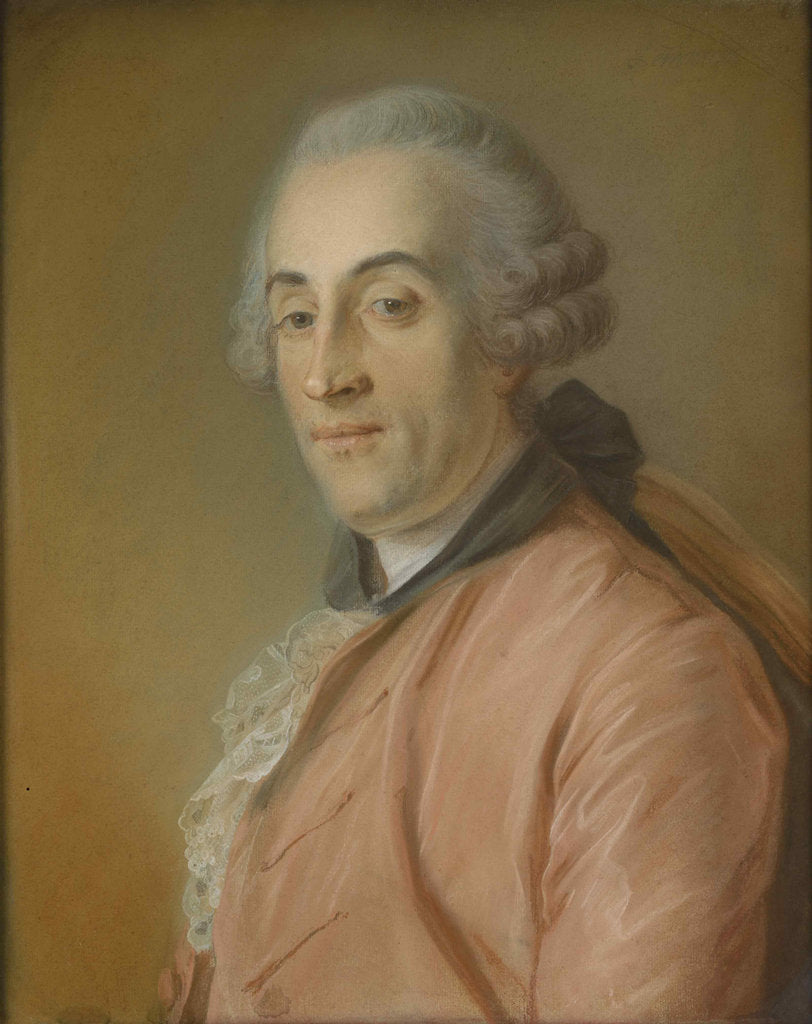 Detail of Portrait of Pierre Agard, ca 1757 by Anonymous