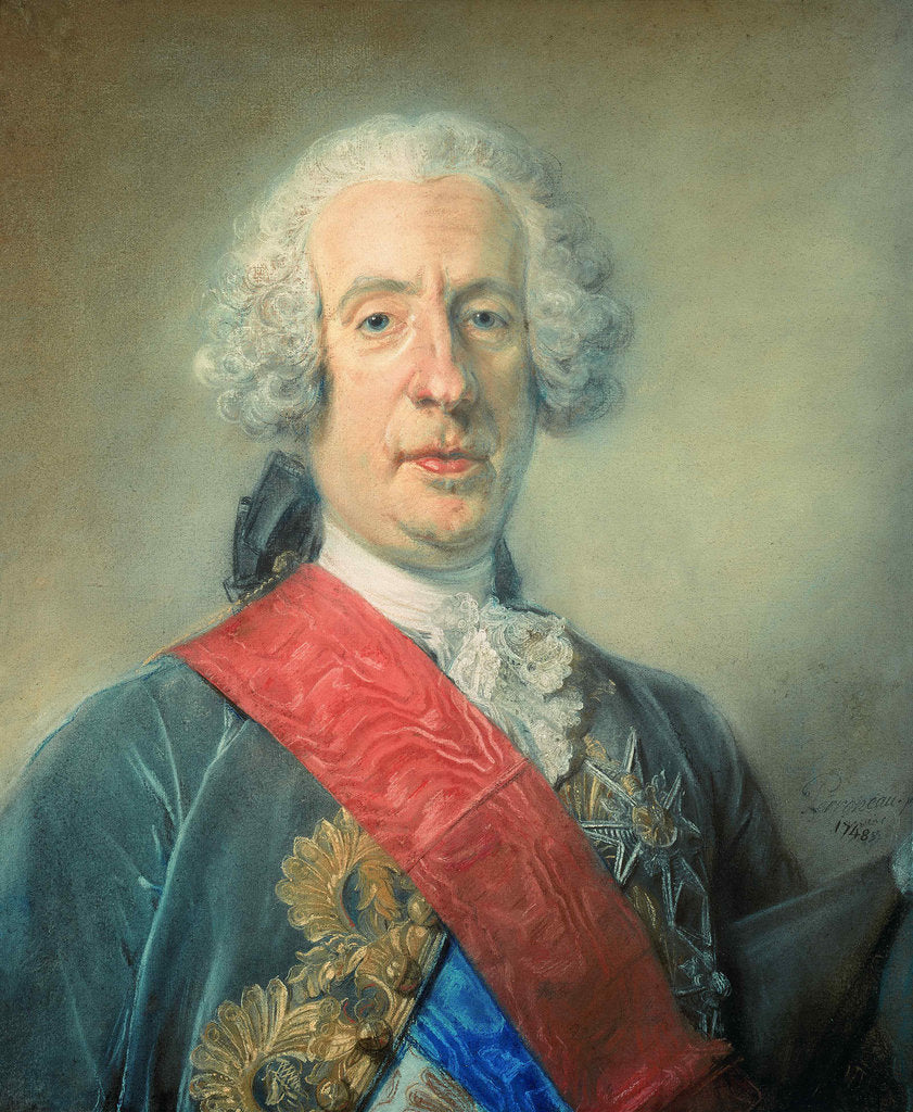Detail of Giacomo Francesco Milano Franco dAragona, marquis de Saint-Georges by Anonymous