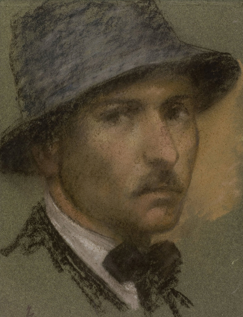Detail of Self-Portrait, 1914-1918 by Anonymous