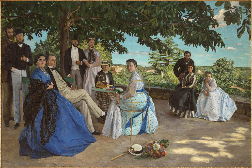 Detail of Family Reunion or Family Portrait, 1867 by Anonymous